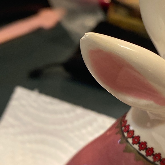 Vintage European Porcelain Ceramic Bunny Rabbit Figurines - Picture 11 of 12